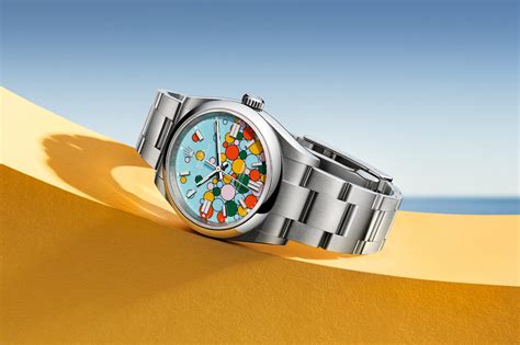 The Rolex Oyster Perpetual ‘Celebration Dial’ Bubble  